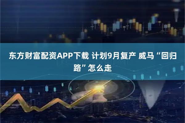东方财富配资APP下载 计划9月复产 威马“回归路”怎么走